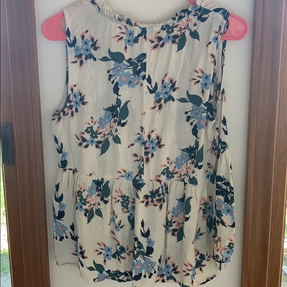 Lucky Brand Floral Tank Blouse - Picture 4 of 5